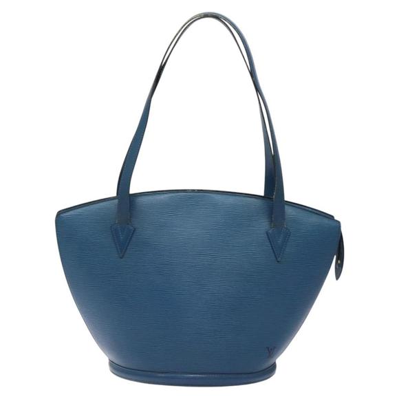 Louis Vuitton Saint Jacques Blue Leather shoulder - Picture 1 of 10